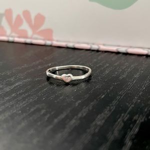 Tiffany & Co. mini heart ring